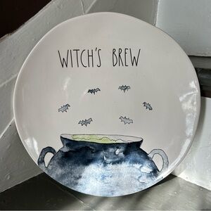 Rae Dunn WITCH'S BREW Dinner Plate